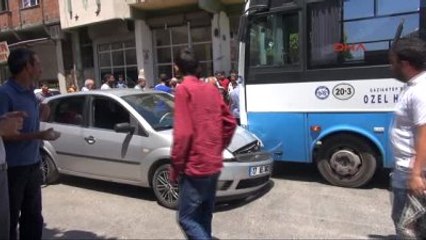 Gaziantep?te, Olaya Giden Polis Ekibi Kaza Yaptı