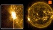 HD Video Solar Flare NASA 10/11 June 2014