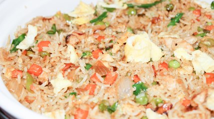 Chinese Chicken Fried Rice By Sharmilazkitchen