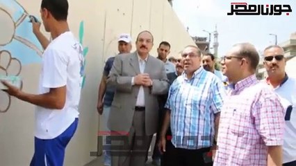 محافظ القليوبية يشارك  في فعاليات حملة "حلوة يابلدى" بمدن المحافظه