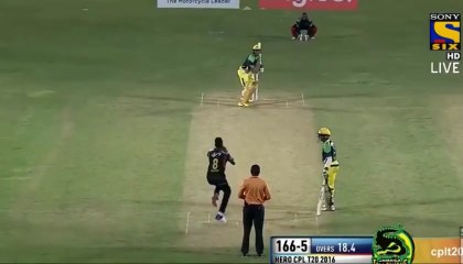 Shakib hits 34 off just 17 balls vs St Kitts and Nevis Patriots Full Highlights CPL 2016