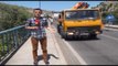 Ora News –  Shkodër, punimet te ura e Bahçallëkut krijojnë radhë kilometrike