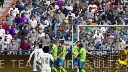 Ronaldo and the spirit foul to grief in football rabona Fifa 16