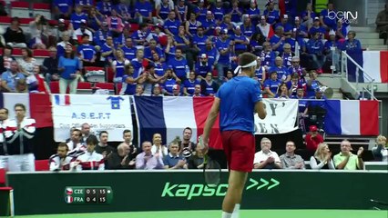 Tsonga envoie les Bleus en demi-finales !
