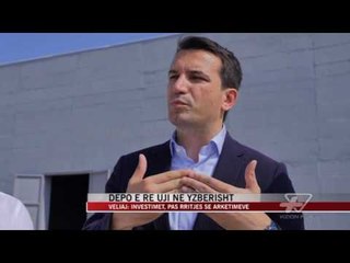 Depo e re uji në Yzberisht - News, Lajme - Vizion Plus