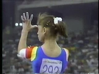 Lavinia Milosovici 1992 Olympics EF FX Last Perfect 10