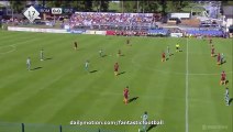 Mohamed Salah Fantastic Chance - AS Roma vs Terek 17 07 2016