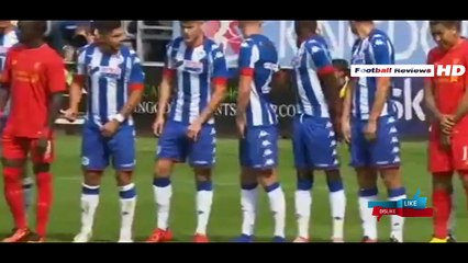 Philippe Coutinho Amazing Free-Kick HD - Wigan vs Liverpool 17.72016