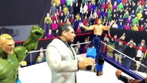 GTS WRESTLING: BROCK FAILS DOPE TEST! WWE Mattel Figure Animation PPV Event!