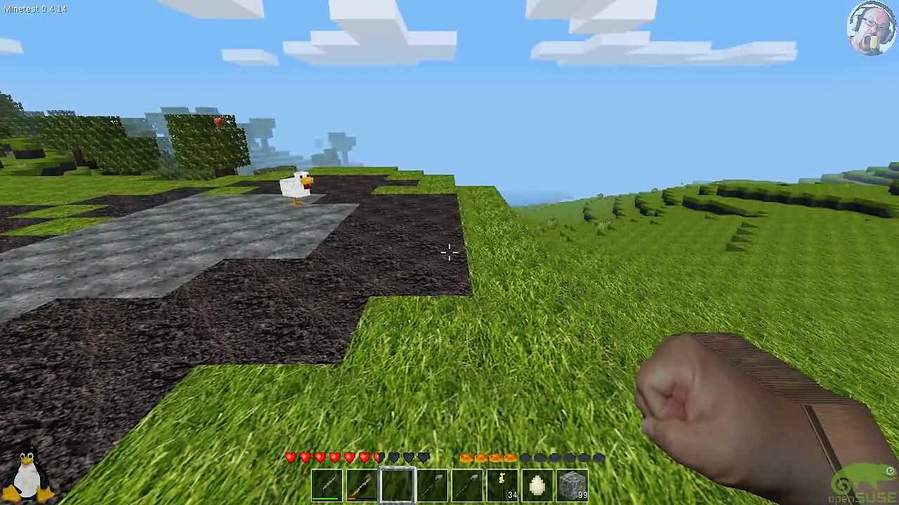 Minetest #001- Bauen mit Bauer Löppke