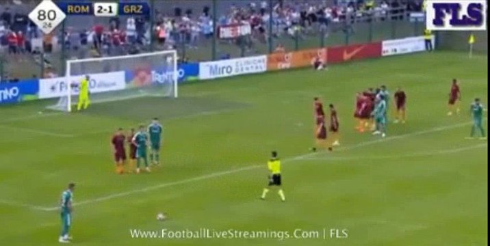 Gheorghe Grozav Goal HD- AS Roma 2-2 Terek Grozni Club Friendly 17.07.2016