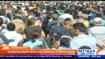 Impresionantes imágenes: Miles de venezolanos cruzan la frontera en busca de los productos que escasean en su país