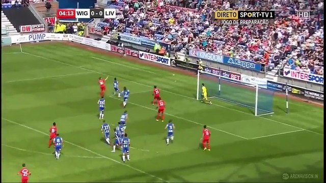 Cuplikan Gol Wigan Athletic Vs Liverpool 0-2 All Goals Highlights 17.07.2016
