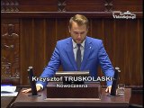 Poseł Krzysztof Truskolaski - Wystąpienie z dnia 05 lipca 2016 roku.