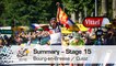 Summary - Stage 15 (Bourg-en-Bresse / Culoz) - Tour de France 2016