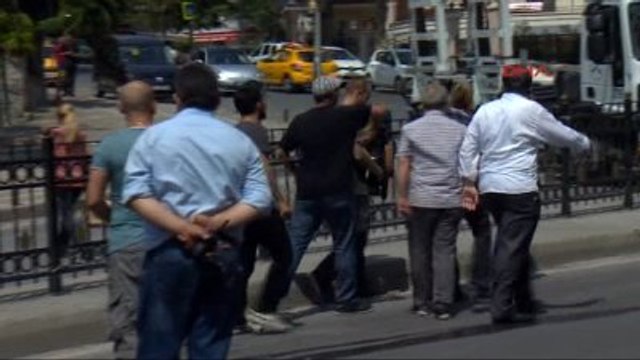 Kısıklı'da Cnn İnternational Ekibine Tepki