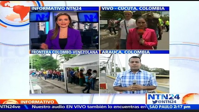 Venezolanos provenientes de Apure cruzaron frontera hasta Arauca para abastecerse de comida y medicinas