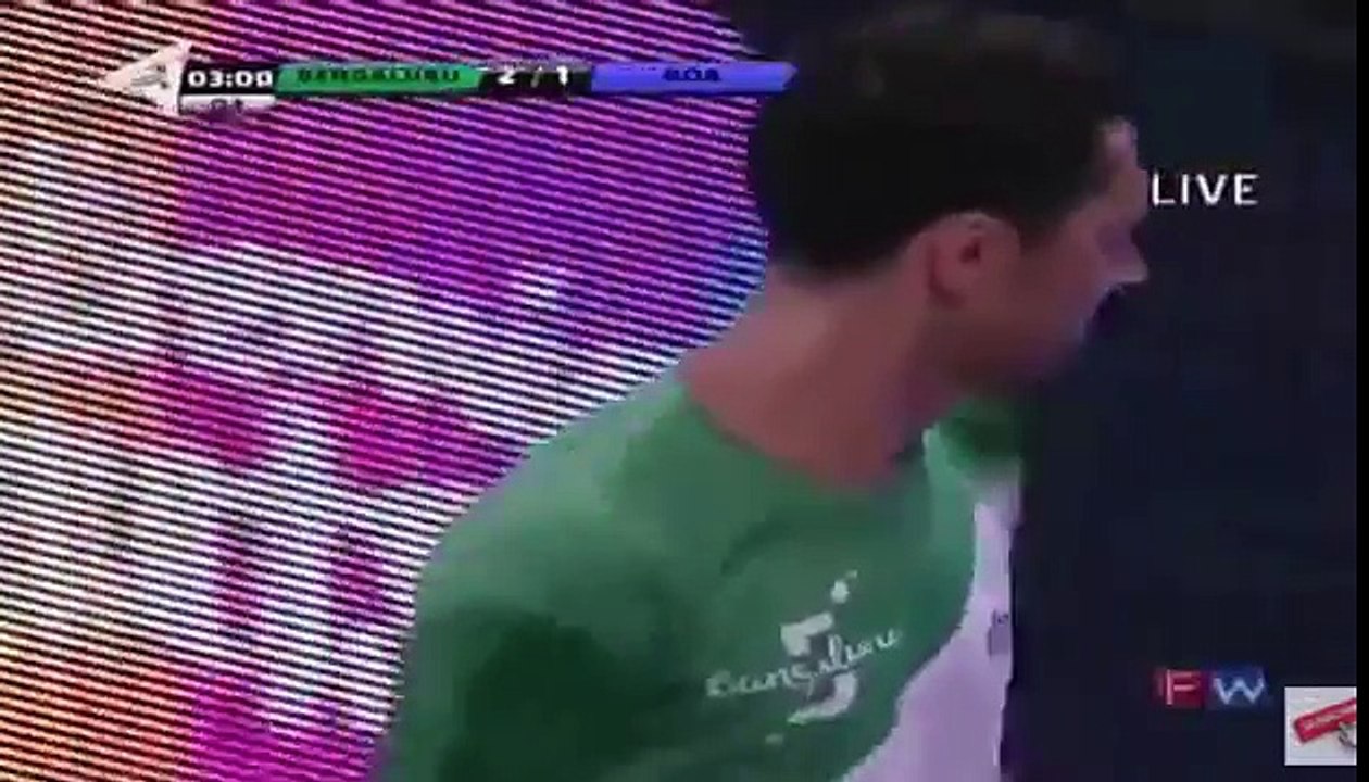 Ronaldinho Five Goal India Premier League Poker de Ronaldinho India Futsal Ronaldinho vs Scholes