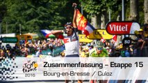 Zusammenfassung - Etappe 15 (Bourg-en-Bresse / Culoz) - Tour de France 2016