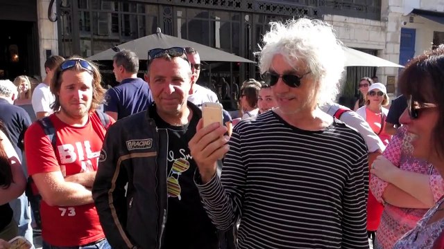 Louis Bertignac avant son concert aux Francofolies