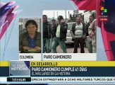 Camioneros colombianos piden al gobierno revisen juntos tres temas