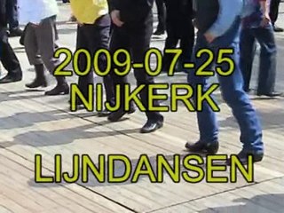 2009 LIJNDANSEN JULI 25 NIJKERK DEEL 1