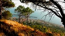 DALLA COLLINA DI PENTIMELE, REGGIO CALABRIA, DAL POMERIGGIO SINO AL TRAMONTO NEL GIORNO DEL 26 LUGLIO 2009