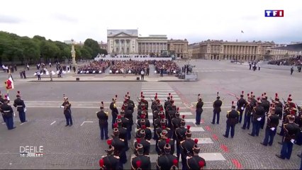 Avant la Marseillaise chantée par 450 élèves le 14 juillet - Interview TF1