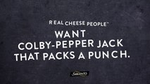 Big Bold Flavor     Under 20 Calories Per Stick  Sargento® Snack Bites™ Colby-Pepper Jack Cheese
