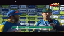 Yasir Shah Talk After Winning Man of the Match Award