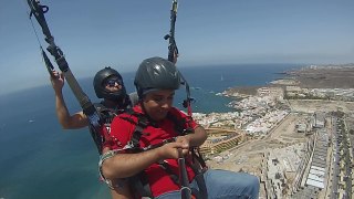 Paragliding Tenerife June 2016 (Landing)