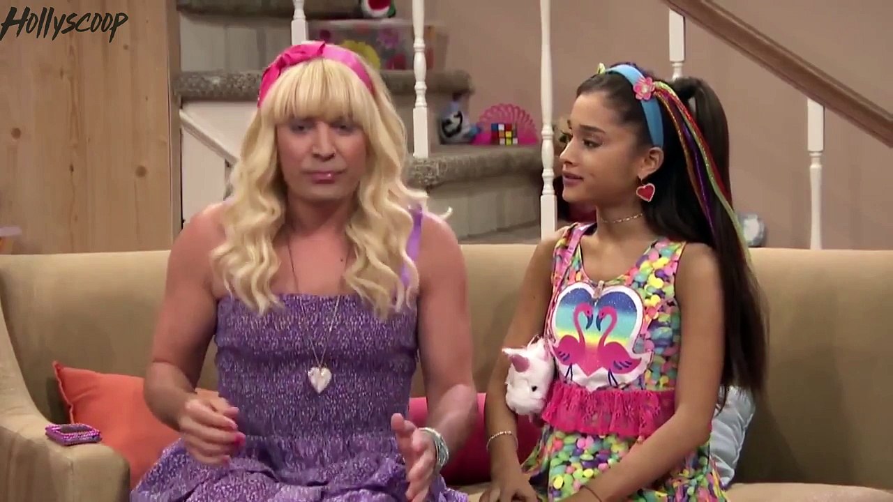 Jimmy Fallon & Ariana Grande Lip Sync Battle with Snapchat Filters