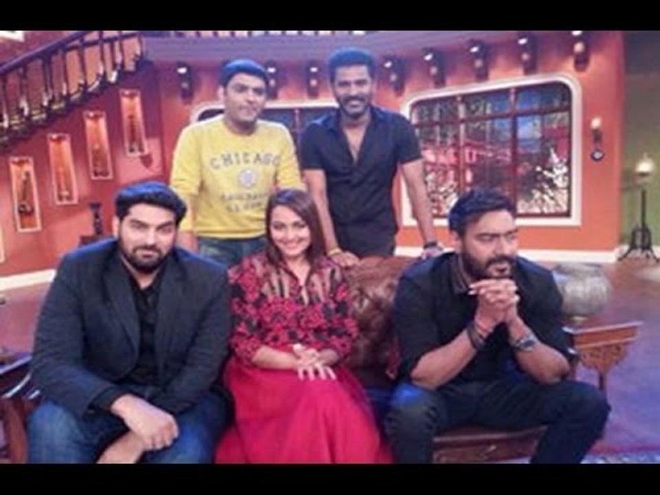 Action Jackson Team on Comedy Nights With Kapil 29th November 2014 Episode