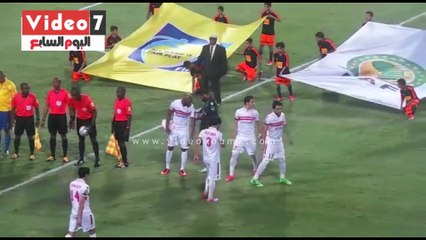 بالفيديو.. لاعبى الزمالك يرتدون شارات سوداء حداداً على روح طارق سليم