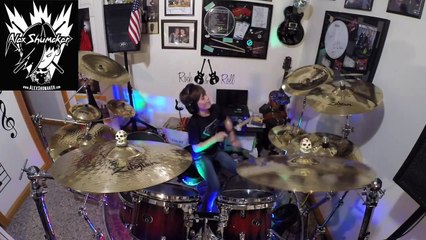 Pink Floyd - Another Brick In The Wall Drum Cover by 10 Years Old Child