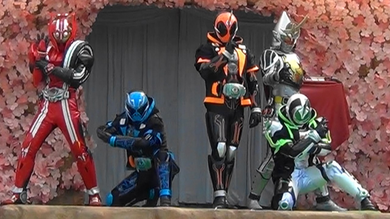 "Autograph session" Kamen Rider ghost SP show /Spector/Nekuromu/type tri Delon/Kiwami Arms/appeared!