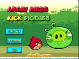 Angry Birds Kick Piggies Злые птицы Angry Birds Game For CUTE Children in HD 2015
