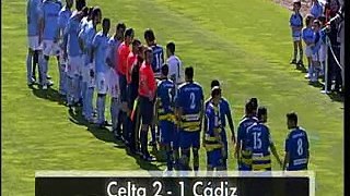 Celta 2 - Cádiz . Jornada 35. Liga Adelante 09/10.