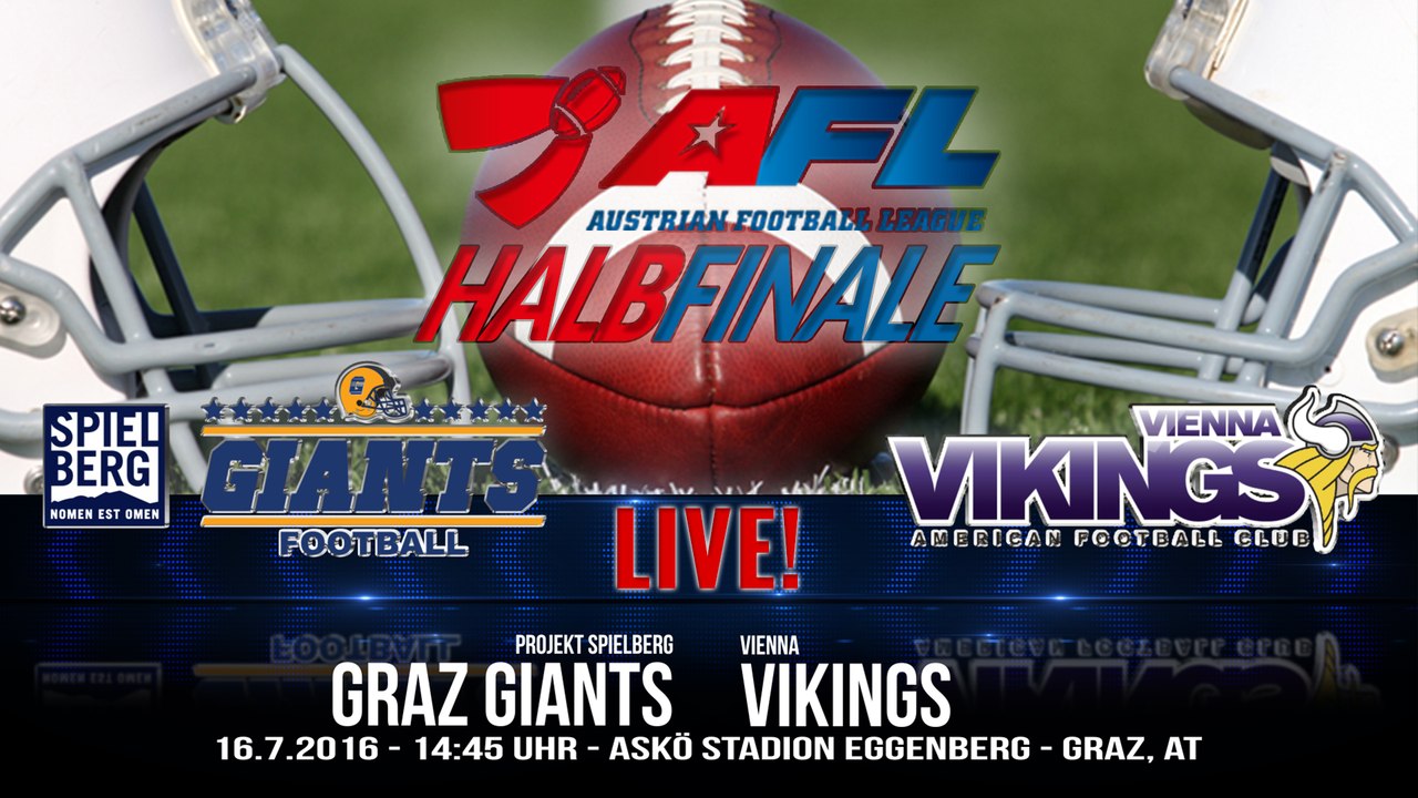 AFL: Projekt Spielberg Graz Giants vs. Vienna Vikings - 17.7.2016