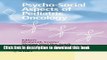 Read Book Psychosocial Aspects of Pediatric Oncology E-Book Free