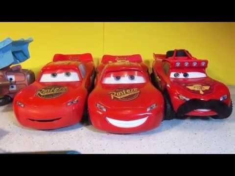 The Best Disney Cars RipLash Racers Lightning McQueen Mater Chick Hicks More Ramp Jumps