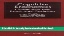 Read Cognitive Ergonomics: Contributions from Experimental Psychology  PDF Free