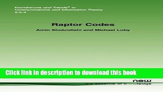 Download Raptor Codes (Foundations and Trends(r) in Communications and Information)  PDF Online