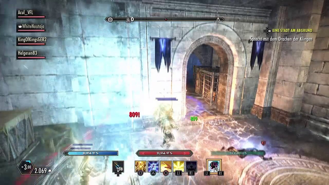 ESO PVP Outnumbered Magicka Templar