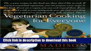 Read Vegetarian Cooking for Everyone  Ebook Free