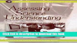Read Assessing Science Understanding: A Human Constructivist View (Educational Psychology)  Ebook