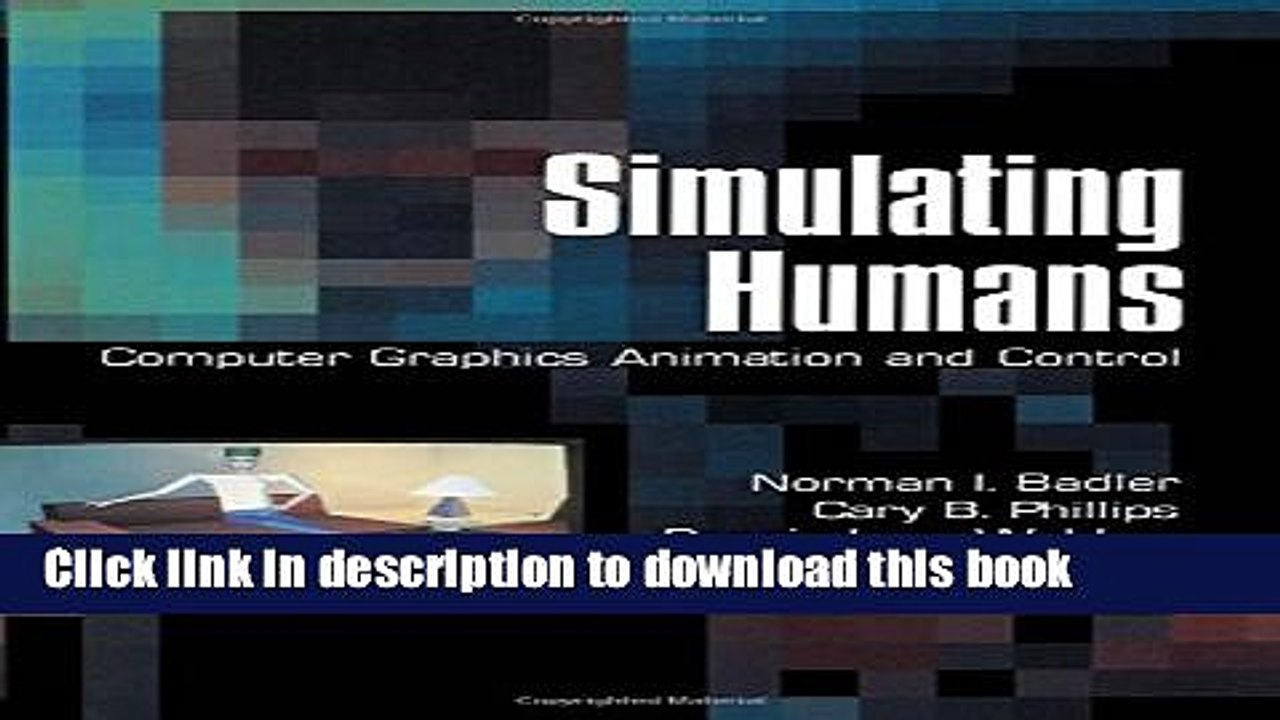 Read Simulating Humans: Computer Graphics Animation and Control  PDF Free