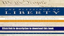 Read The Blessings of Liberty: A Concise History of the Constitution of the United States  Ebook