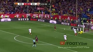 End of the Match Barcelona vs Sevilla 2-0 Copa Del Rey 22.06.2016
