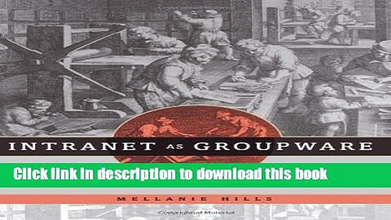 Read Intranet as Groupware  Ebook Free